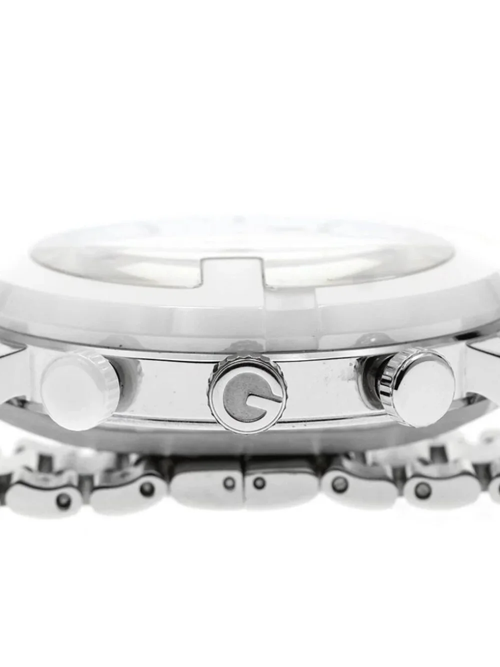 GUCCI G Chrono 101M/YA101345 Chronograph white Dial Quartz Men's Watch